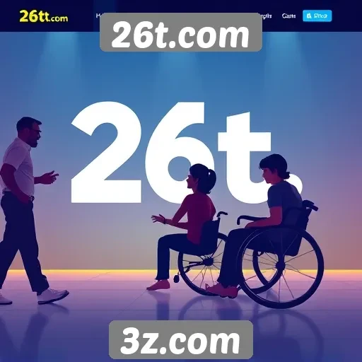 Acessibilidade e interface do usuário em 26t.com