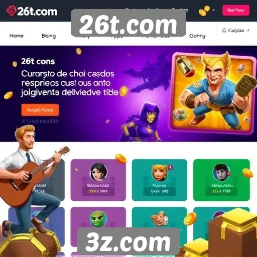 Recursos inovadores do site 26t.com para jogadores