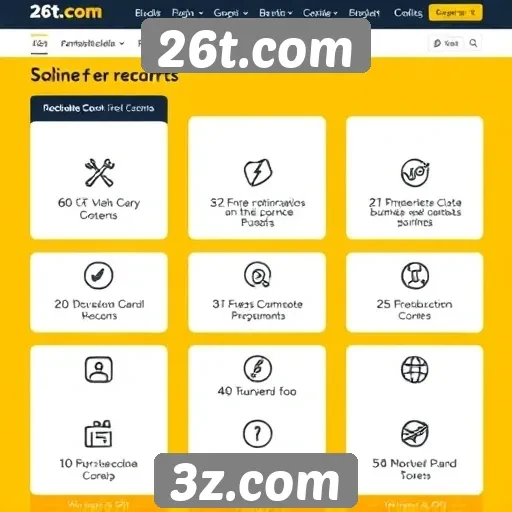Análise de recursos oferecidos pelo site 26t.com