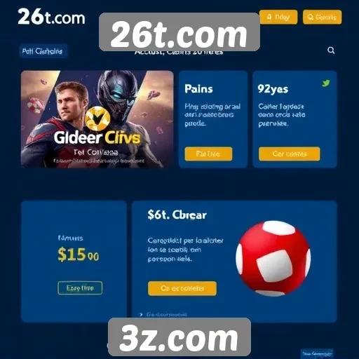 Ofertas especiais no site 26t.com para novos jogadores